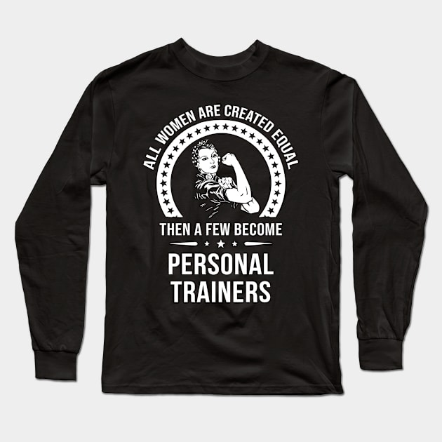 Personal Trainer design for Women | Personal Trainer design Long Sleeve T-Shirt by KuTees